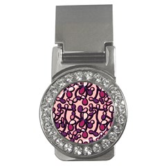 Pink And Purple Pattern Money Clips (cz)  by Valentinaart