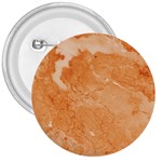 Rose Gold Marble Stone Print 3  Buttons Front