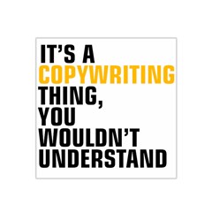 It a Copywriting Thing, You Wouldn t Understand Satin Bandana Scarf by flamingarts