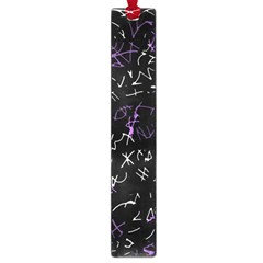 Abstract Mind - Purple Large Book Marks by Valentinaart