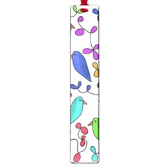 Birds And Flowers Large Book Marks