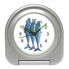 Mackerel Travel Alarm Clocks