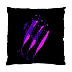 Purple fish Standard Cushion Case (Two Sides) Back