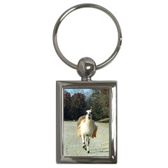 Llama 3 Key Chain (rectangle)