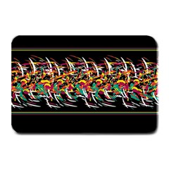 Colorful Barbwire  Plate Mats