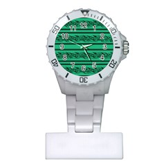 Green Barbwire Plastic Nurses Watch