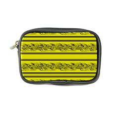 Yellow Barbwire Coin Purse