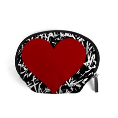 Red Valentine Accessory Pouches (small) 