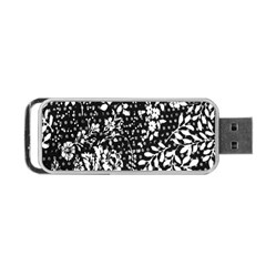 Flower Portable Usb Flash (one Side) by Brittlevirginclothing