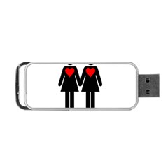 Be My Valentine 2 Portable Usb Flash (one Side)