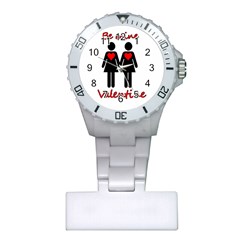 Be My Valentine 2 Plastic Nurses Watch