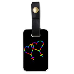 Love Is Love Luggage Tags (one Side)  by Valentinaart