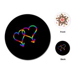 Love is love Playing Cards (Round)  Front