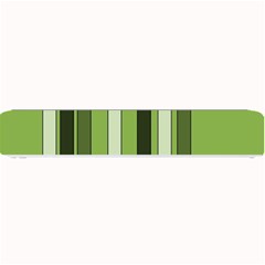 Greenery Stripes Pattern 8000 Vertical Stripe Shades Of Spring Green Color Small Bar Mats by yoursparklingshop