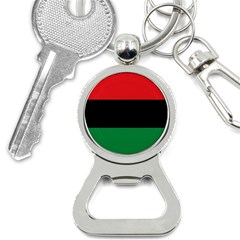 Pan African Unia Flag Colors Red Black Green Horizontal Stripes Button Necklaces by yoursparklingshop