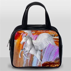 Pegasus Classic Handbags (one Side) by icarusismartdesigns