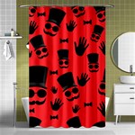 Gentlemen - red Shower Curtain 48  x 72  (Small)  Curtain(48  X 72 ) - 42.18 x64.8  Curtain(48  X 72 )