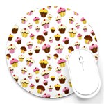 Eat me Round Mousepads Front