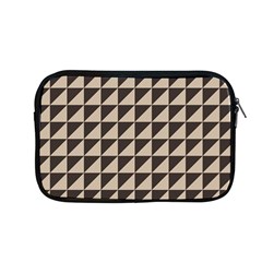 Brown Triangles Background Pattern  Apple Macbook Pro 13  Zipper Case