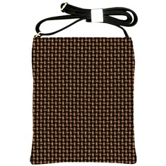 Fabric Pattern Texture Background Shoulder Sling Bags