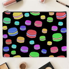 Colorful Macaroons Cosmetic Bag (xxxl)  by Valentinaart