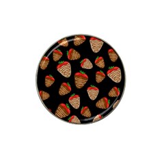 Chocolate Strawberries Pattern Hat Clip Ball Marker (10 Pack) by Valentinaart