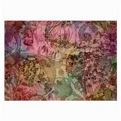 Texture Background Spring Colorful Large Glasses Cloth by Amaryn4rt