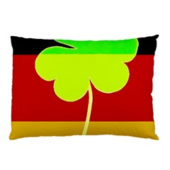 Irish German Germany Ireland Funny St Patrick Flag Pillow Case by yoursparklingshop