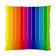 Faded Rainbow  Standard Cushion Case (two Sides) by Brittlevirginclothing