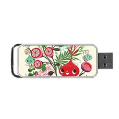 Cute Cartoon Portable Usb Flash (two Sides) by Brittlevirginclothing