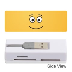 Smiling Face With Open Eyes Memory Card Reader (stick) 