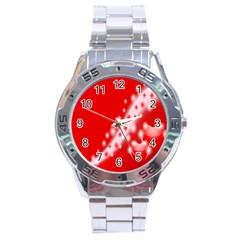 Background Banner Congratulation Stainless Steel Analogue Watch