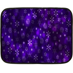 Bokeh Background Texture Stars Fleece Blanket (mini) by Amaryn4rt