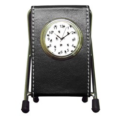 Flies Pen Holder Desk Clocks