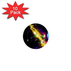 Galaxy Deep Space Space Universe Stars Nebula 1  Mini Buttons (10 Pack) 