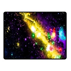 Galaxy Deep Space Space Universe Stars Nebula Fleece Blanket (small) by Amaryn4rt