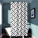 Geometric Pattern Shower Curtain 36  x 72  (Stall)  Curtain(36 X72 ) - 33.26 x66.24  Curtain(36 X72 )