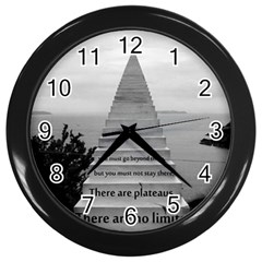 Steps To Success Follow Wall Clocks (black)