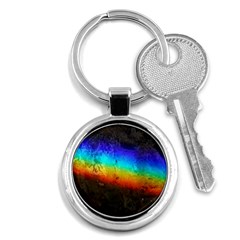 Rainbow Color Prism Colors Key Chains (round) 