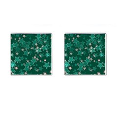 Star Seamless Tile Background Abstract Cufflinks (square)