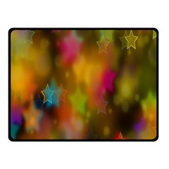 Star Background Texture Pattern Fleece Blanket (small) by Amaryn4rt