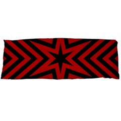 Star Red Kaleidoscope Pattern Body Pillow Case (dakimakura)