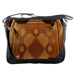 The Elaborate Floor Pattern Of The Sydney Queen Victoria Building Messenger Bags by Amaryn4rt