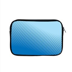 Blue Dot Pattern Apple Macbook Pro 15  Zipper Case