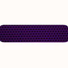 Dark Purple Metal Mesh With Round Holes Texture Large Bar Mats