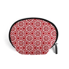 Floral Abstract Pattern Accessory Pouches (small) 