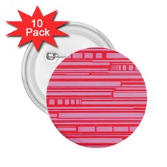 Index Red Pink 2 25  Buttons (10 Pack) 