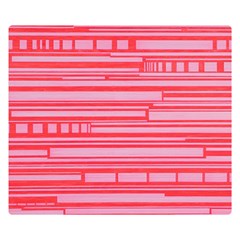 Index Red Pink Double Sided Flano Blanket (small) 