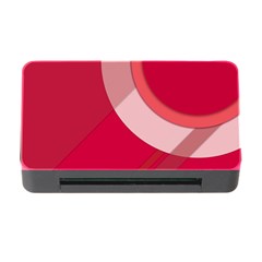 Red Material Design Memory Card Reader With Cf