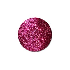 Pink Glitter Golf Ball Marker (4 Pack)